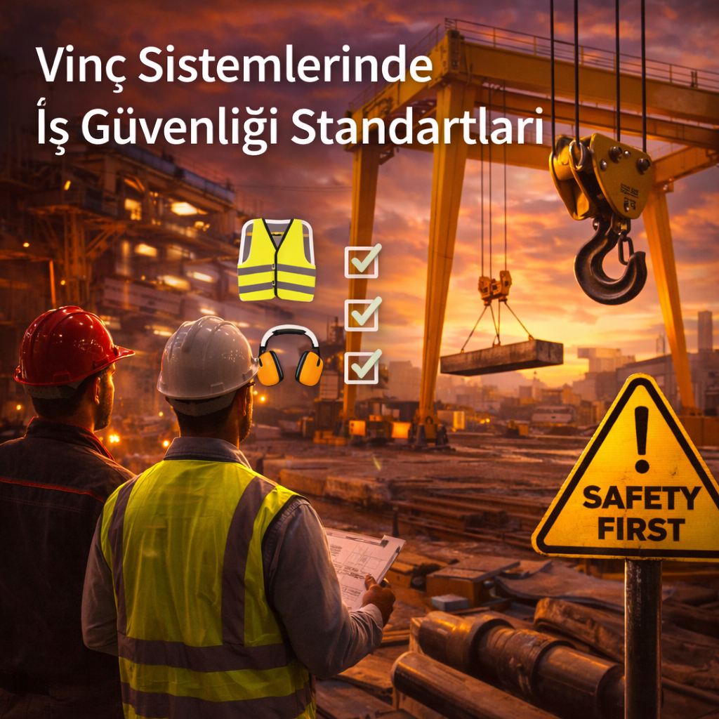 Vinç Sistemlerinde İş Güvenliği Standartları
